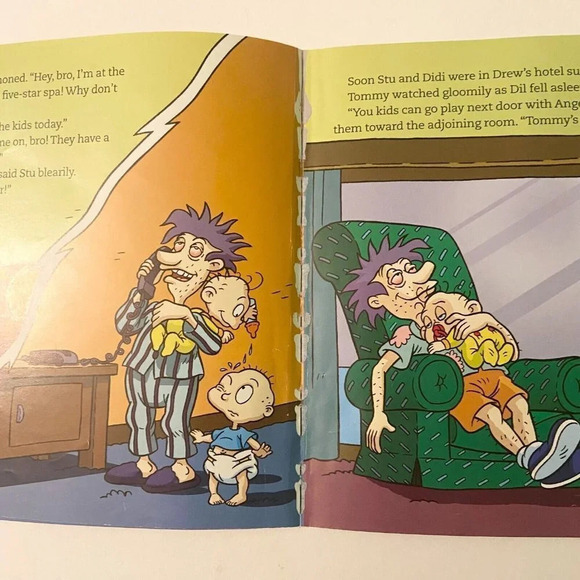 Vintage Rugrats Books Brand New Daddy and Rugrats Versus The Monkeys - Picture 8 of 16